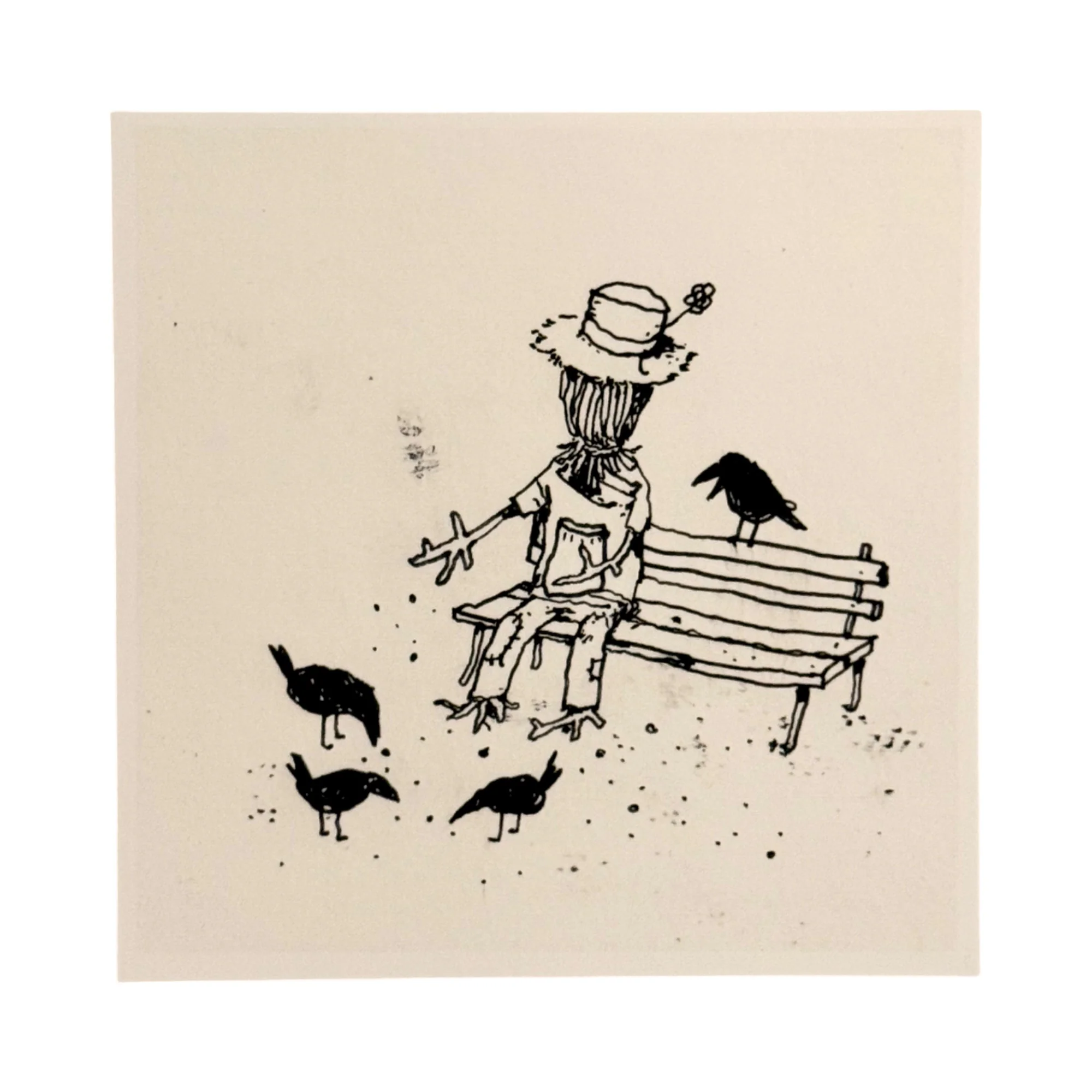 Dran - Dessin Du Jour (Drawing Of The Day) (2018) Scarecrow - Image 2