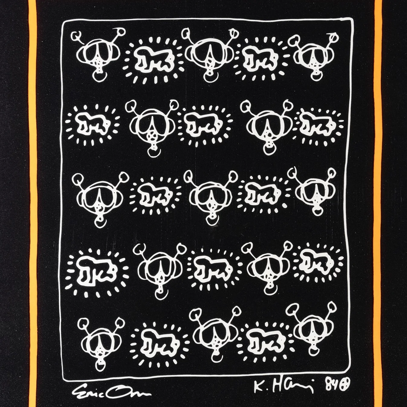 Eric Orr x Keith Haring: Repeat (2020) - Image 3